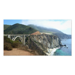 Bixby Bridge, Big Sur Foto Afdruk