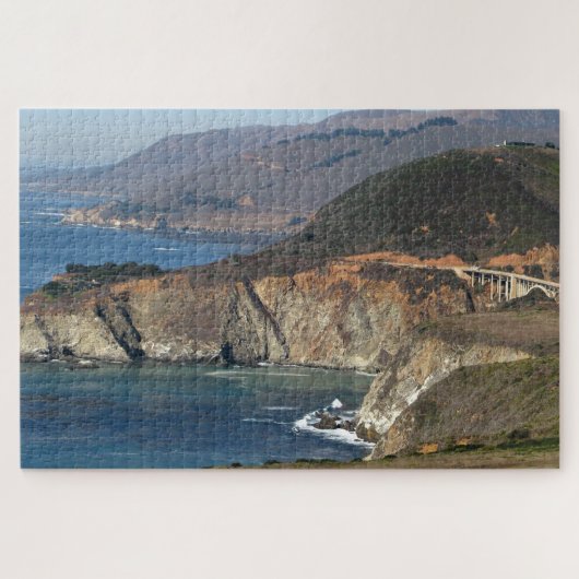 Bixby Bridge Pacific Coast Highway Schilderachtig Legpuzzel (Horizontaal)