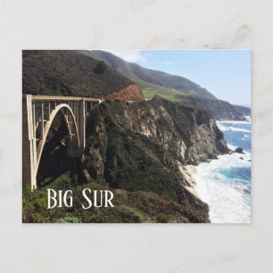 Bixby Creek Bridge, Big Sur Coast, Californië Briefkaart