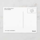 Bixby Creek Bridge - Briefkaart (Achterkant)