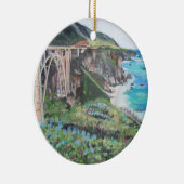 Bixby Creek Bridge -Ornament Keramisch Ornament (Rechts)