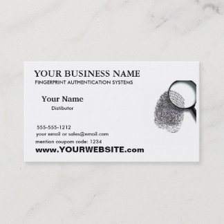 BIZ CARD PLAIN VISITEKAARTJE
