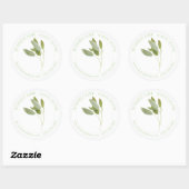 BIZ FRAIS ID BIZ Stickers Rond (Feuille)