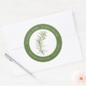 BIZ ROSEMAIRE FRAIS ID Stickers grands ronds II (Enveloppe)