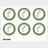 BIZ ROSEMAIRE FRAIS ID Stickers grands ronds II (Feuille)