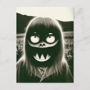 Bizar Halloween Briefkaart