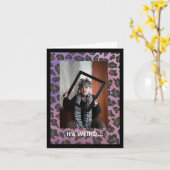 Bizarre à l'âge que les personnes âgées carte (Fleur jaune)