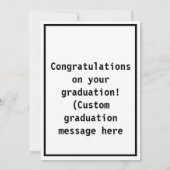 Bizarre carte de diplôme humour adulte (Dos)