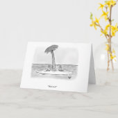 Bizarre carte de voeux pour Salut et Bonjour Blank (Fleur jaune)