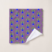 Bizarre de Noël à motif (Gant de toilette)