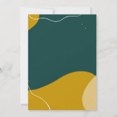 Bizarre est une bonne carte de Faire-part de démén (Dos)