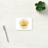 Bizarre Halloween Halloween Citrouille post-it not (Bureau)