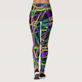 Bizarre Paint Leggings (Achterkant)