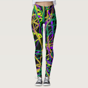 Bizarre Paint Leggings