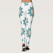 Bizarre personnalisées leggings styles floraux. (Dos)