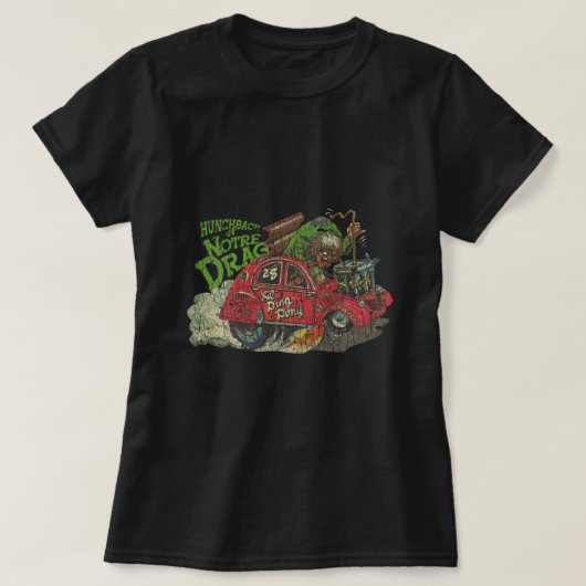 Bizarre roue de Notre Drag 1980 T-shirt (Design devant)