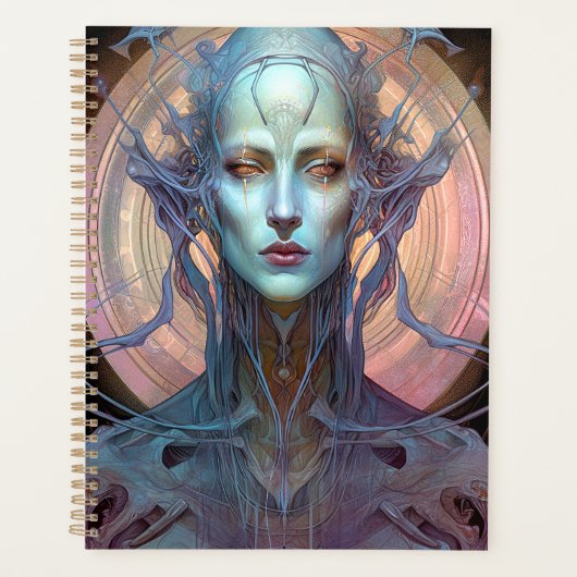 Bizarre surréaliste Alien Art femme (Devant)