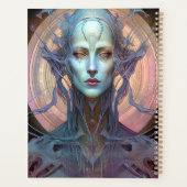 Bizarre surréaliste Alien Art femme (Dos)