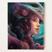 Bizarre surréaliste Alien Art femme (Dos)