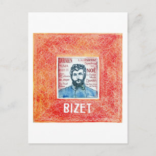 Bizet briefkaart
