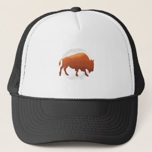 Bizon Amerikaans Nationaal Zoogdier Buffel Trucker Pet