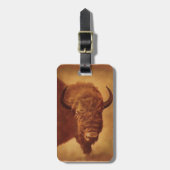 Bizon / Bison Bagagelabel (Voorkant verticaal)