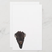 bizon briefpapier (Voorkant / Achterkant)