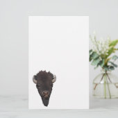 bizon briefpapier (Staand voorkant)