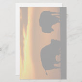 bizon briefpapier (Voorkant / Achterkant)