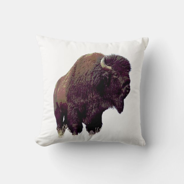 Bizon Buffalo  Kussen (Voorkant)