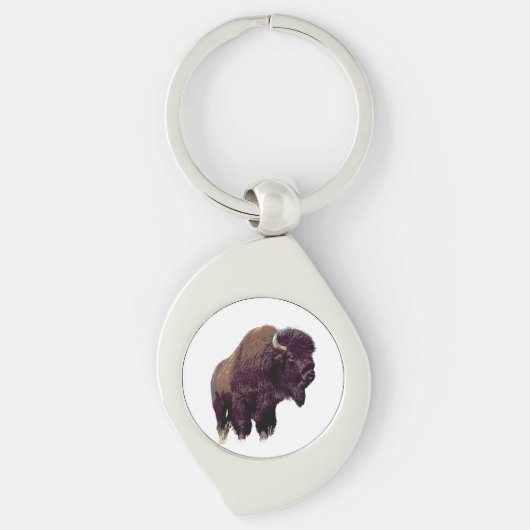 Bizon Buffalo  Sleutelhanger (Voorkant)