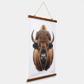 Bizon / Buffel Hangend Wandkleed (Gebogen)