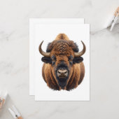 Bizon / Buffel Kaart (Voorkant / Achterkant in situ)