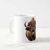 Bizon / Buffel Koffiemok (Voorkant links)