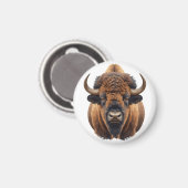 Bizon / Buffel Magneet (Voorkant / Achterkant)