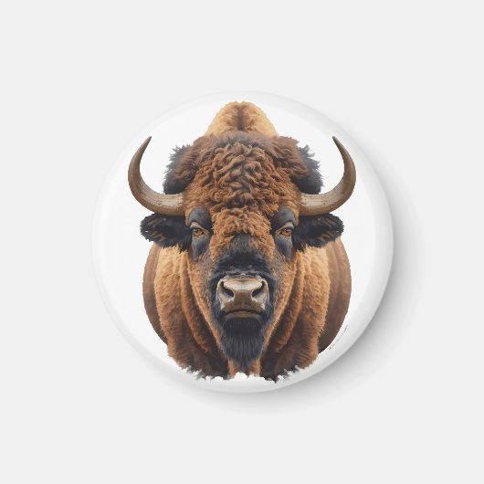 Bizon / Buffel Magneet (Voorkant)