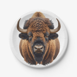 Bizon / Buffel Papieren Bordje