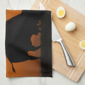 bizon theedoek (Quarter Fold)