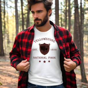 Bizon Yellowstone National Park T-shirt