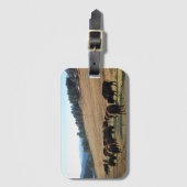 Bizons in Colorado Bagagelabel (Voorkant (verticaal))
