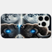 Bizons onder het kosmische baldakijn Case-Mate iPhone case (Achterkant (horizontaal))