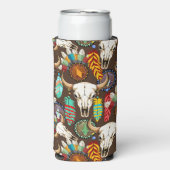 Bizonschedel Native American embleem (Seltzer Voorkant)
