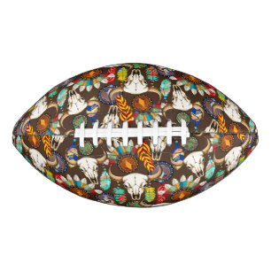 Bizonschedel Native American embleem Football