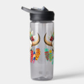 Bizonschedel Native American embleem Waterfles (Rechts)