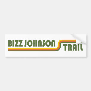 Bizz Johnson Trail Bumpersticker