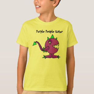 BJ- Funny Paarse People Eater Monster Shirt
