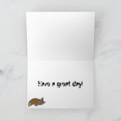 BJ - Grappige Snapping Schildpad Verjaardag Kaart (Binnen)