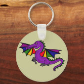 BJ- Rainbow Dragon Sleutelhanger (Voorkant)