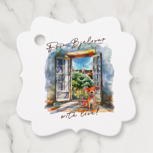 Bjelovar Bedankjes Labels (Voorkant)