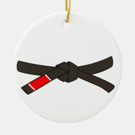 BJJ Black belt ornament Brazililian Jiu-Jitsu
